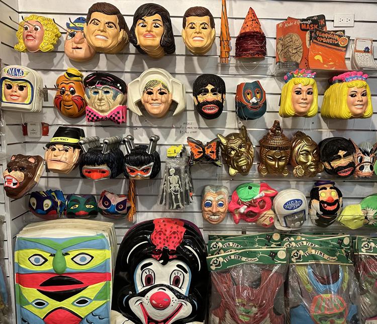 Big Fun has a host of vintage Halloween masks and rare and unusual costumes